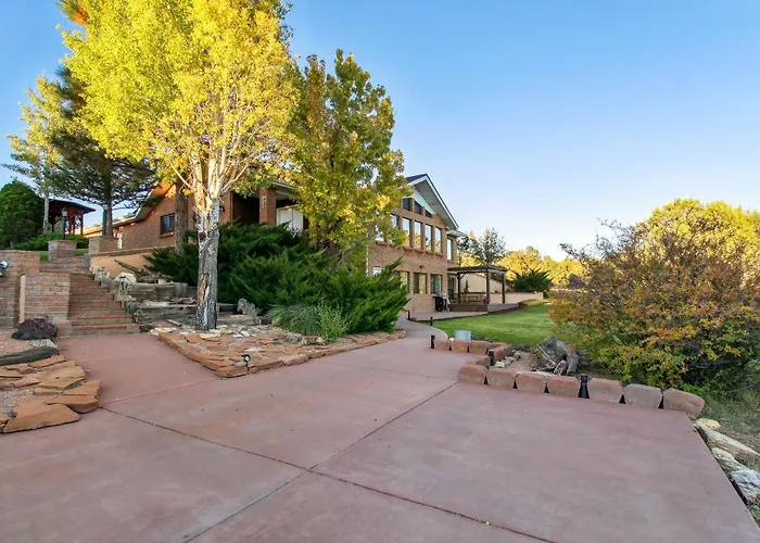 Patio, Grill & Fire Pit: Show Escape! Apartment Show Low